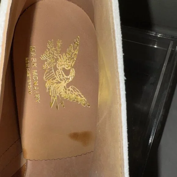 US 9.5 🔥 Heineken100 x Mark McNairy Saddle Boots Collectable Original clean box - Picture 6 of 12